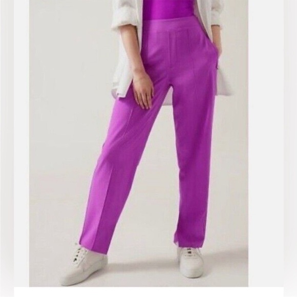 Athleta Pants - Athleta Magenta Vienna Slim Pant
